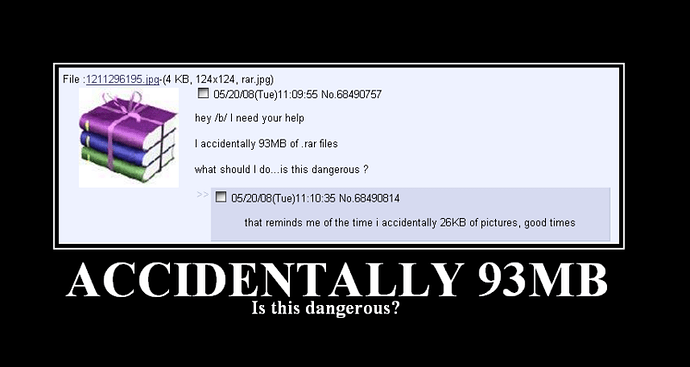 accidentally