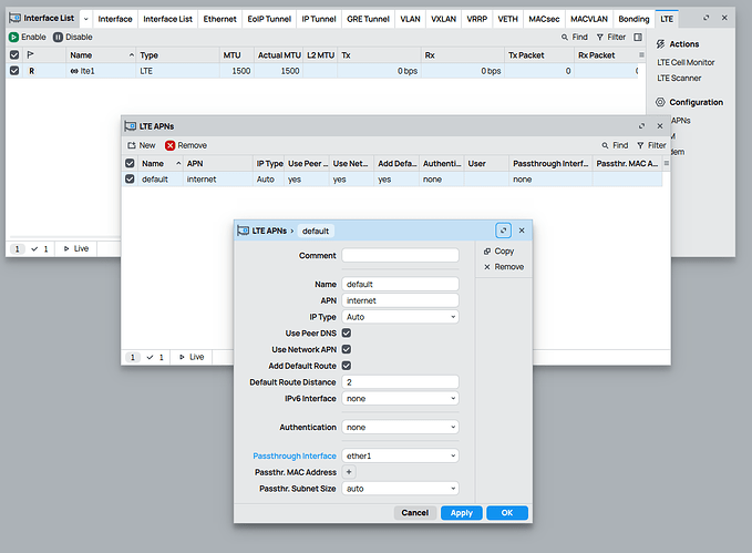 Configure Passthrough