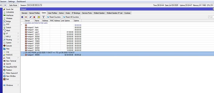 mikrotik 25-07