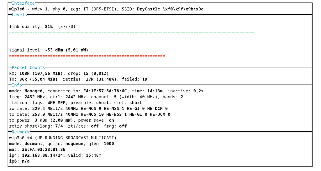 Bad wifi signal and a lot of TX retries - Wireless Networking ...