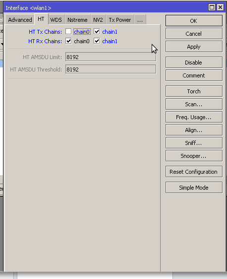 Which chain to in CPE to use in one chain AP network? - Wireless ...