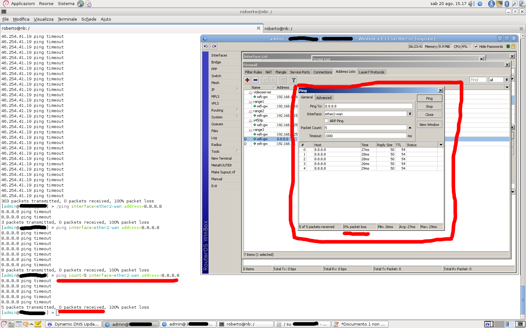 Problem with ping in script - Scripting - MikroTik community forum