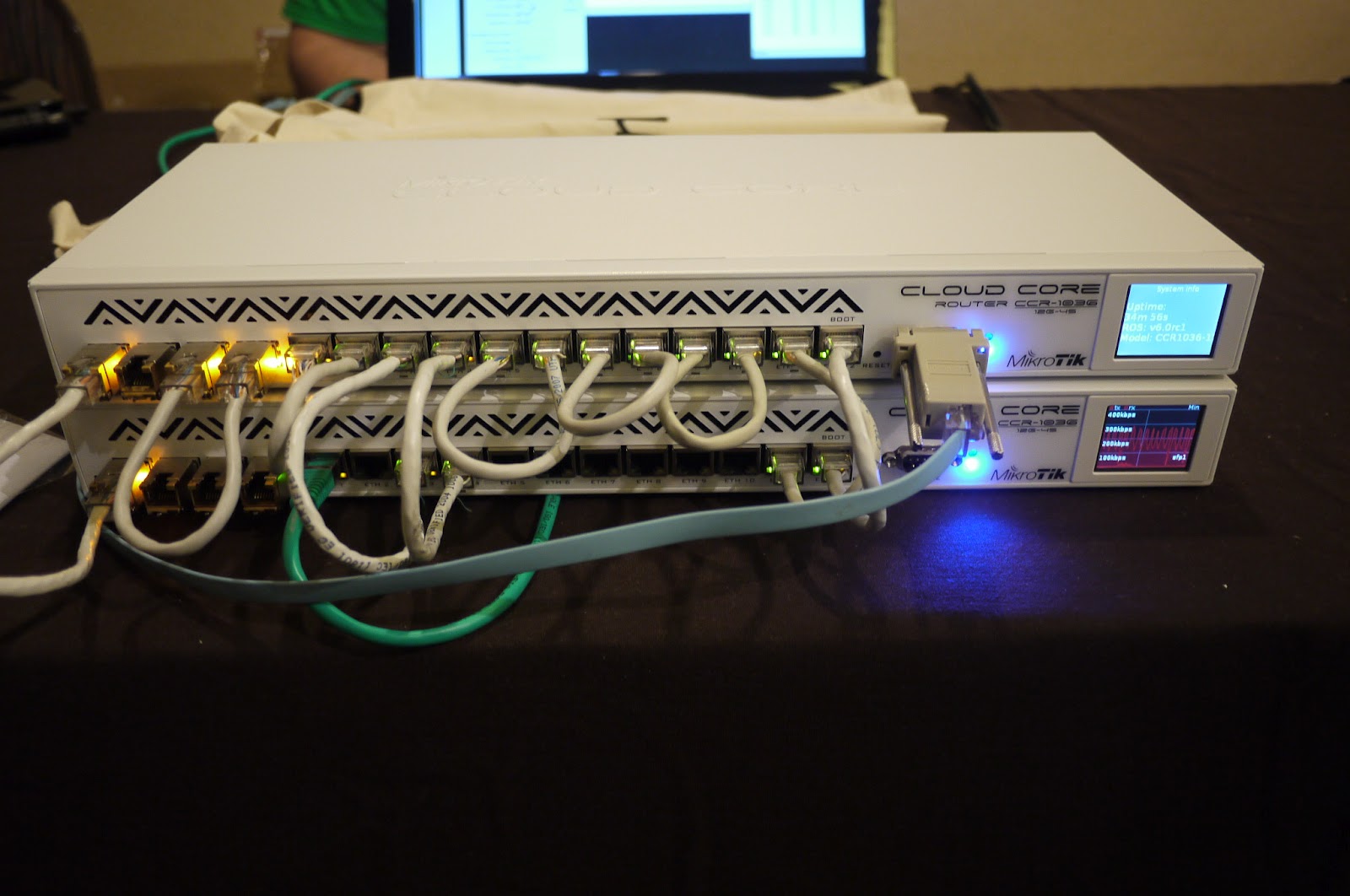 Cloud Core Router Connection So, ah, Cloud Core Router CCR1036 Shipping Date? Please... - Page 2 ...