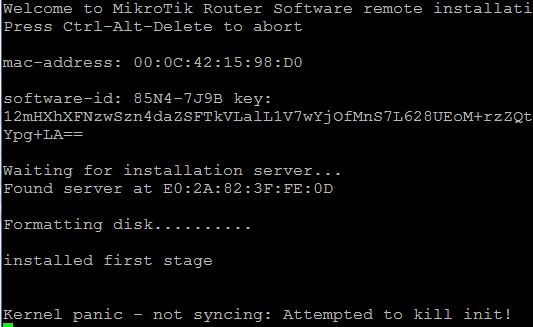 rb133c NOT responding after upgrade to 6.0rc3 - General - MikroTik ...
