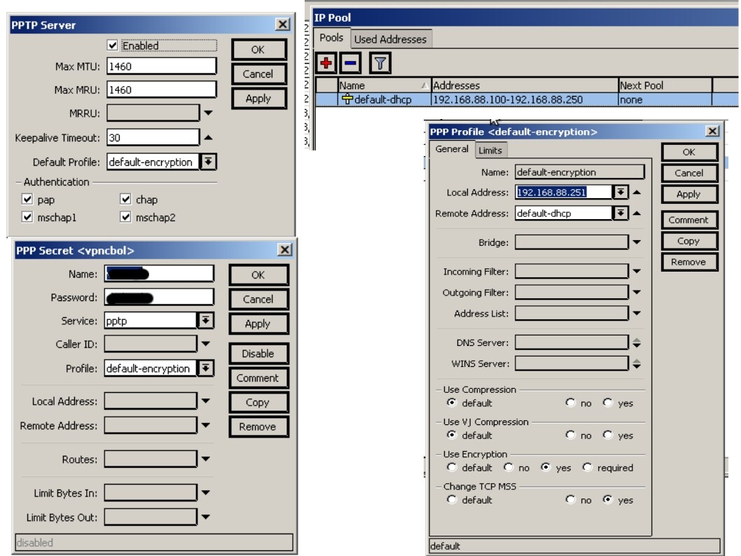 Can't Connect To My PPTP Server (LCP Lowerdown) - General - MikroTik ...