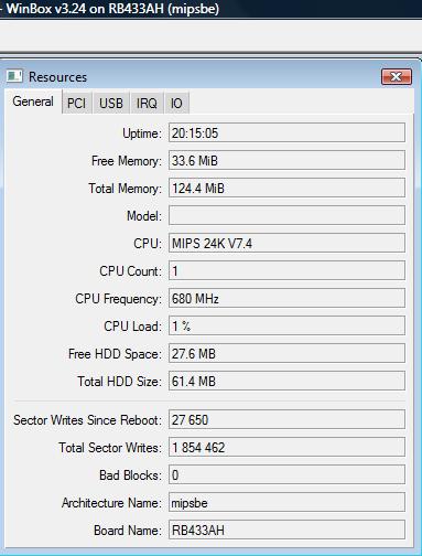 NO free hdd space on Mikrotik RB433AH - MikroTik hardware general ...