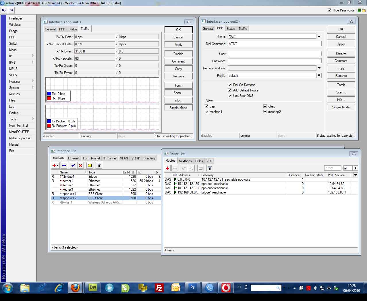 RB433UAH and ZTE K3565-Z - General - MikroTik community forum