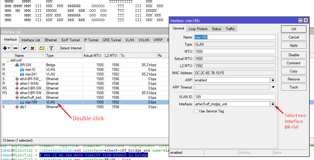 Moving vlan to different interface with WinBox 1.png