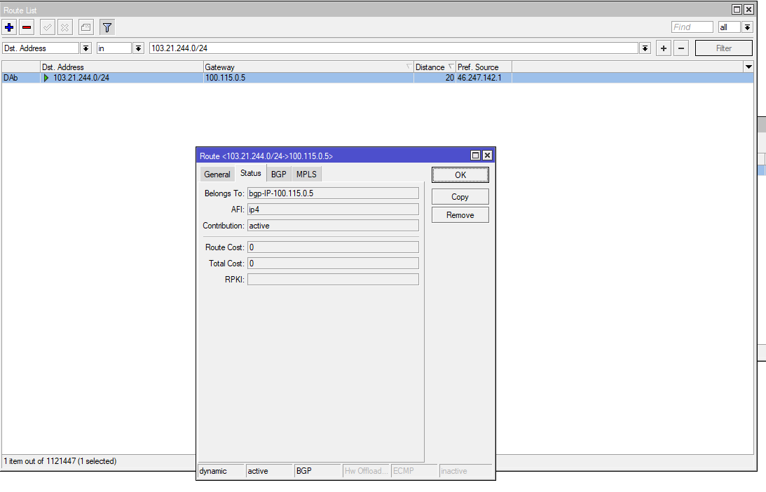 Rtrtr RPKI - Forwarding Protocols - MikroTik community forum