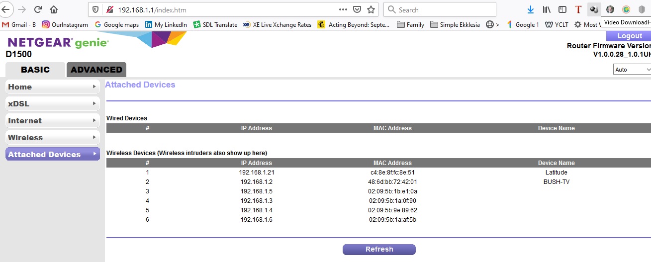 Netgear genie D1500 router attached devices - 2-5-2020.jpg