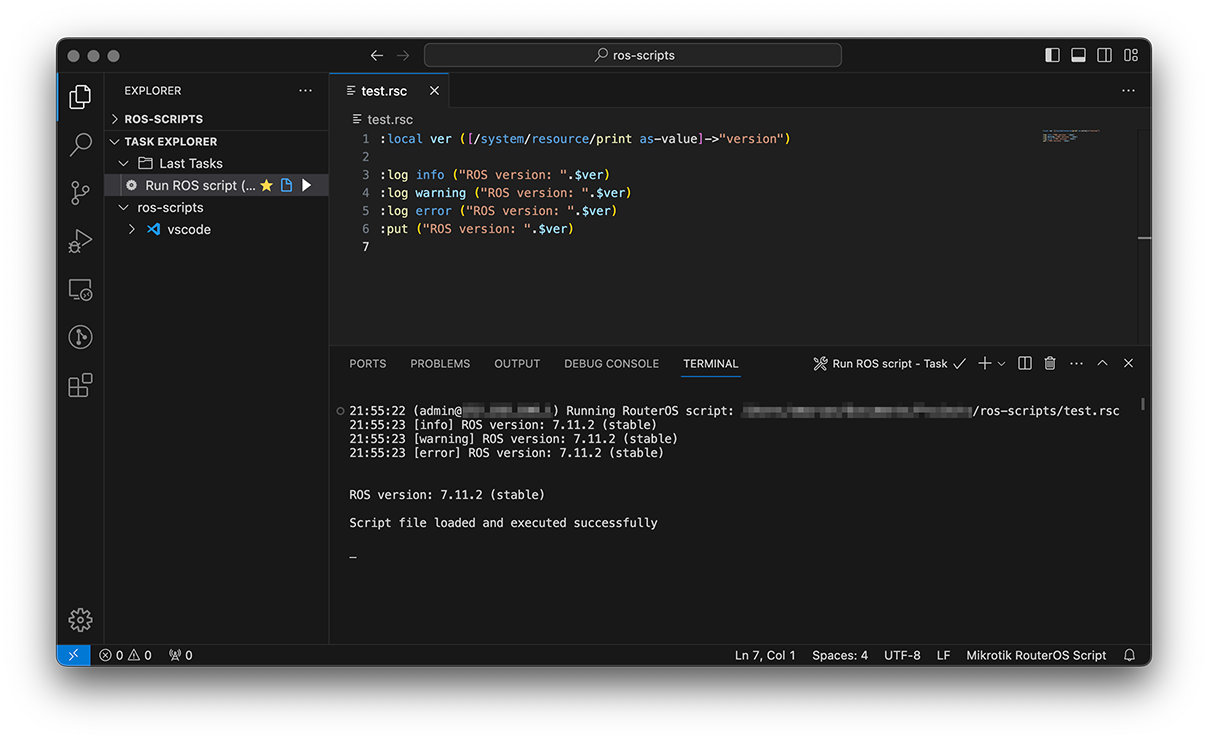 Visual Studio Code task for running ROS scripts remotely - Scripting ... image.