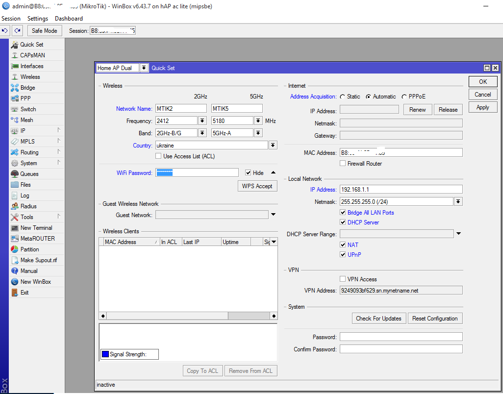 AirPrint doesn't work - Beginner Basics - MikroTik community forum