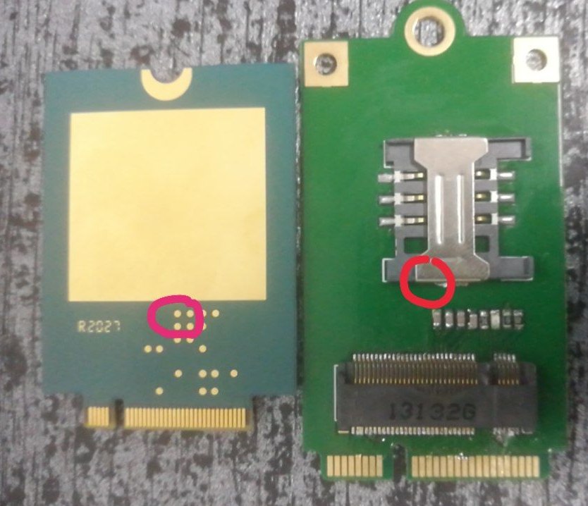 LHGG LTE: sim card not detected after modem upgrade with M.2->PCIe ...