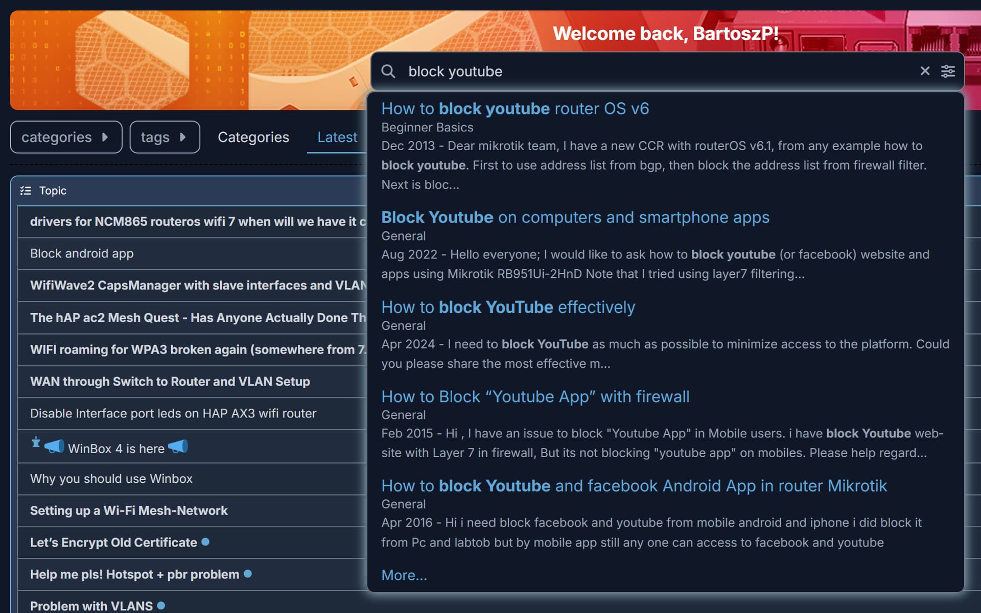 Block android app - General - MikroTik community forum